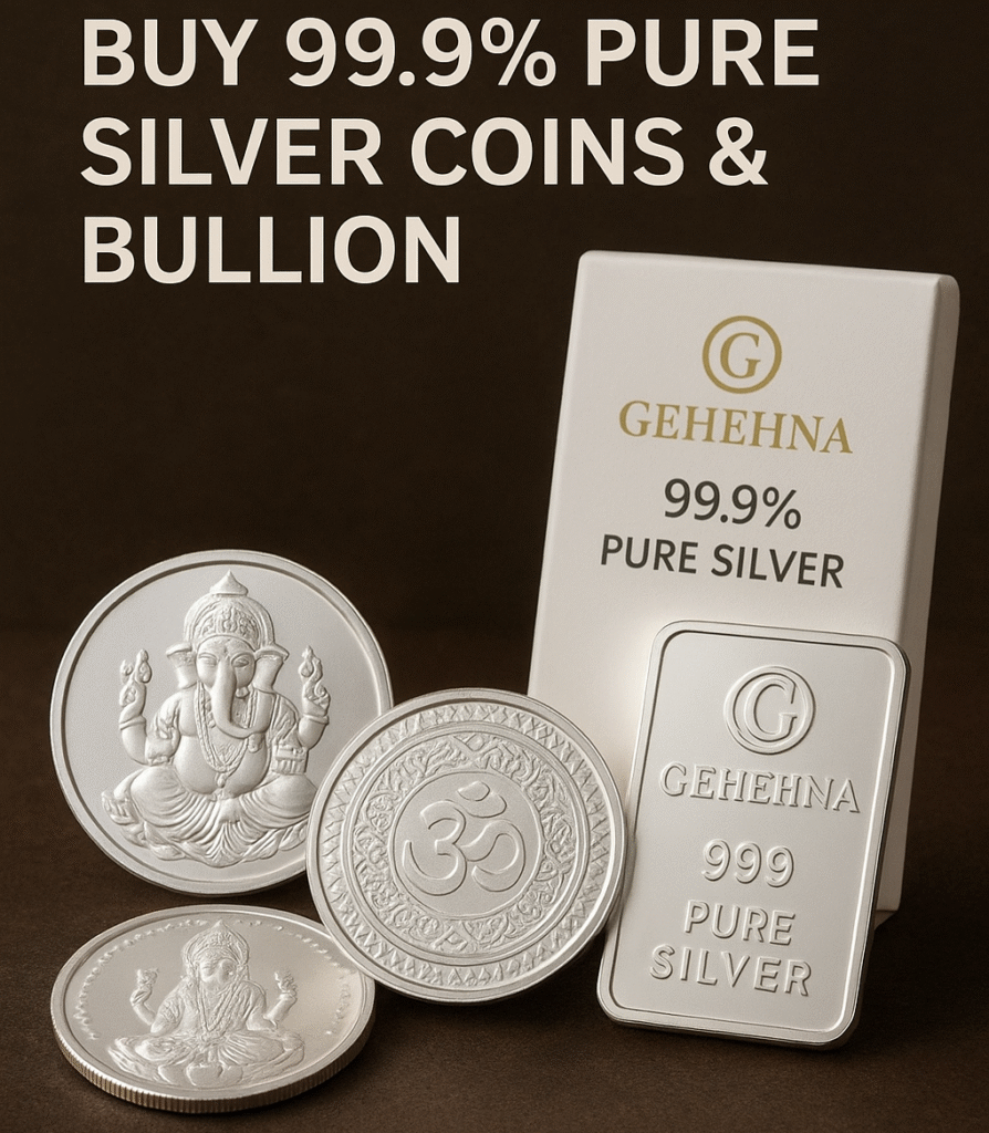 Buy Pure Silver Coins in Zaveri Bazar and choose from the finest 999 Silver Coins known for purity and craftsmanship. Perfect for gifting, investing, or special occasions, these high-quality silver coins offer true value and trusted authenticity.